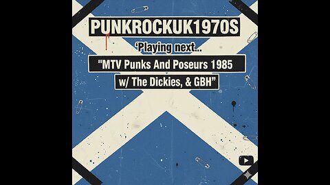 MTV Punks And Poseurs 1985 w/ The Dickies, & GBH