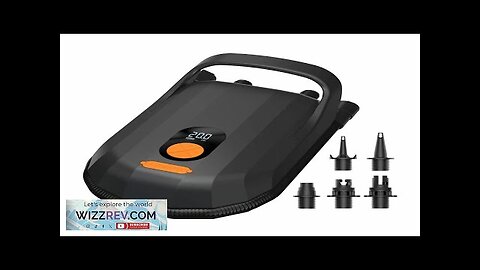 20PSI High Pressure SUP Air Pump for Inflatable Stand Up Paddle Boards Review