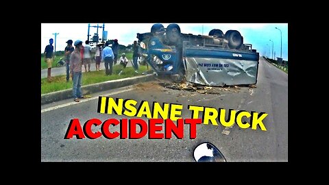 CRAZY TRUCK CRASH IN VIETNAM