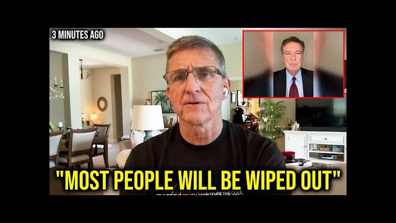 3 Mins Ago: General Flynn Issues Emergency Warning To America