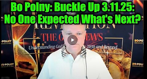 Bo Polny: Buckle Up 3.11.25 - No One Expected What's Next?