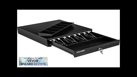 VEVOR Cash Register Drawer 13" 2 Unlocking Ways Fully Removable Design Review