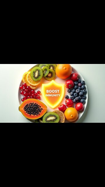 Top 5 fruits for boost immunity_ #food #immunity