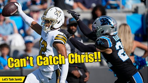 Chris Olave 52 Yard TD Sparks Saints 17- 7 UPSET Over Panthers