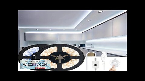 5V LED Lights Strip 2835 Touch Switch Dimmer USB LED Tape Ribbon Review