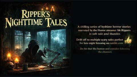 24/7 Stream of Scary Stories to fall asleep to