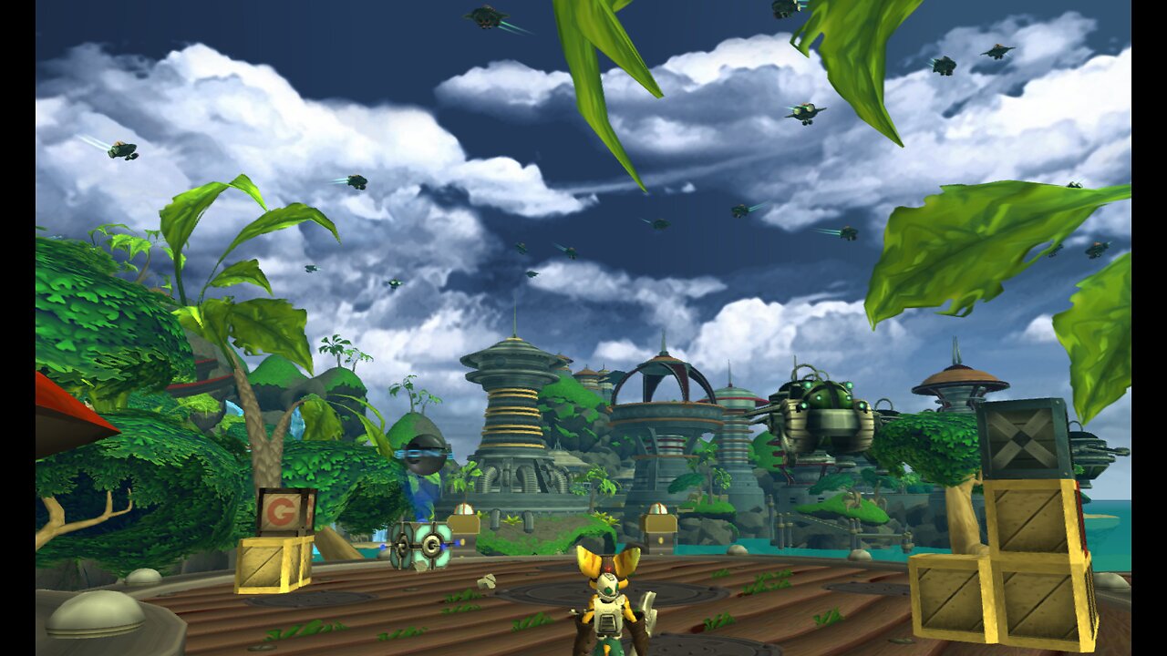 Ratchet and Clank 1 Planet Pokitaru.