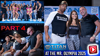 Part 4 Titan Medical 2025 Las Vegas Mr. Olympia Fitness Expo Trip Documentary featuring Mike O'Hearn