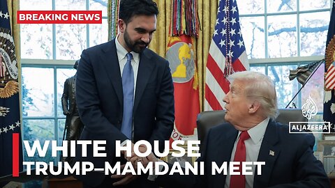 US President Trump meets New York City Mayor-elect Mamdani at the White House