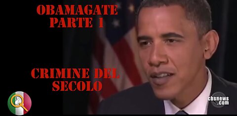 obaMAGAte Prima parte: CRIMINE DEL SECOLO