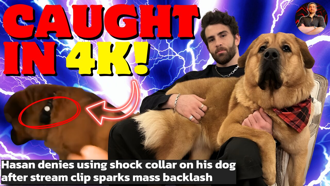 Hasan Piker CAUGHT Abusing His Dog on Stream and FAILS to Cover It Up!