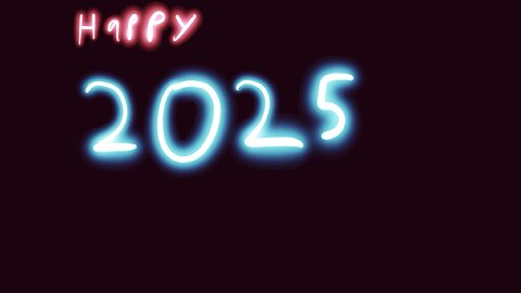 New years animation