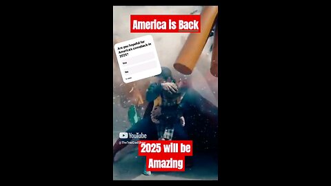 AMERICA IS BACK