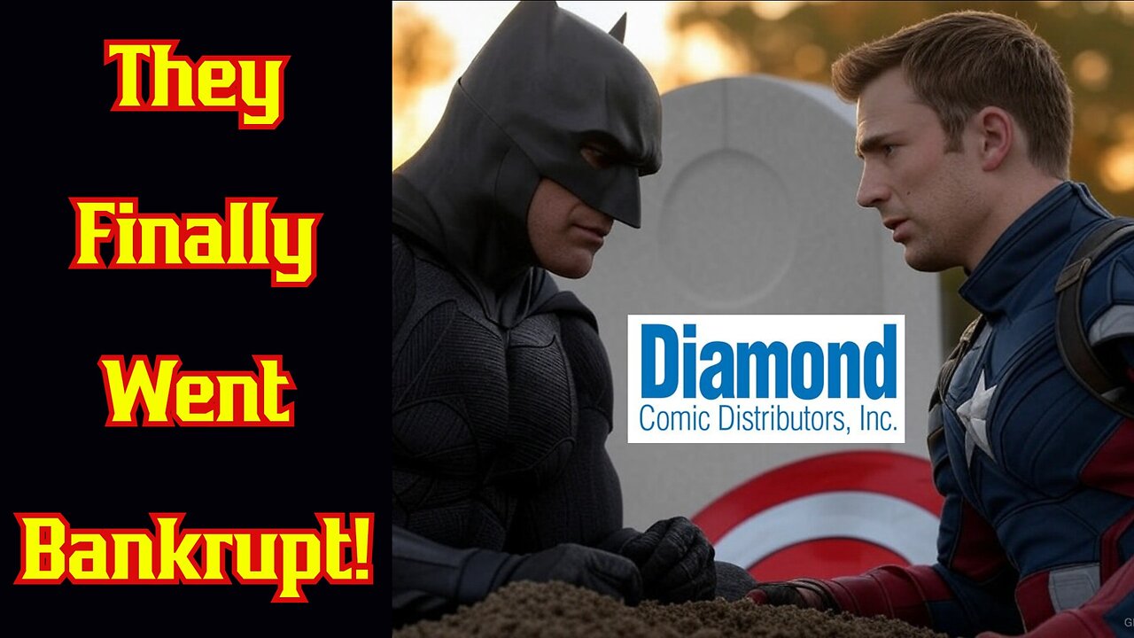 A Marvel And DC Titan Files For BANKRUPTCY! Diamond Comics Distribution Is DONE