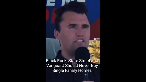 Black Rock,State Street and Vanguard Should Never Buy up 💰 Single Family Homes 🏠.