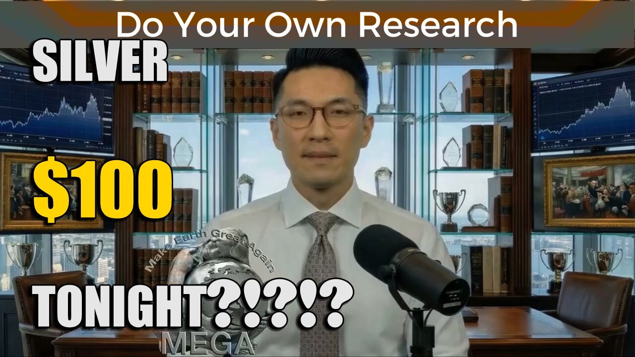 SILVER $100 TONIGHT?!?!? If You Hold Silver Under $90, WATCH NOW: William Lee Predicts $100 TONIGHT (Asia Opens 8hrs)
