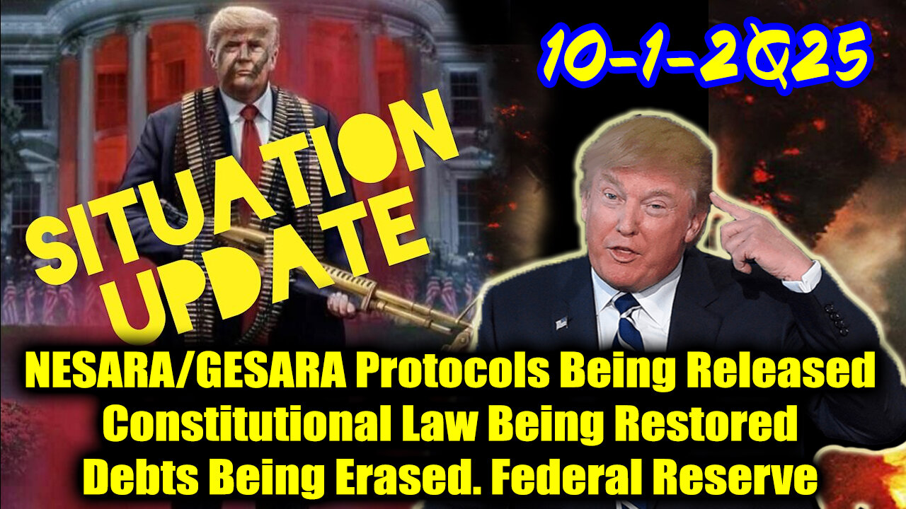 Situation Update 10.1.25 - Trump's Executive Orders, GITMO Update; Trump's Global Military Alliance