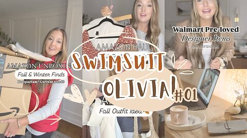 **Swimsuit + Lingerie Try-On Haul Amazon Vacation & Spring Outfit Ideas 🌸** Olivia lingerie review