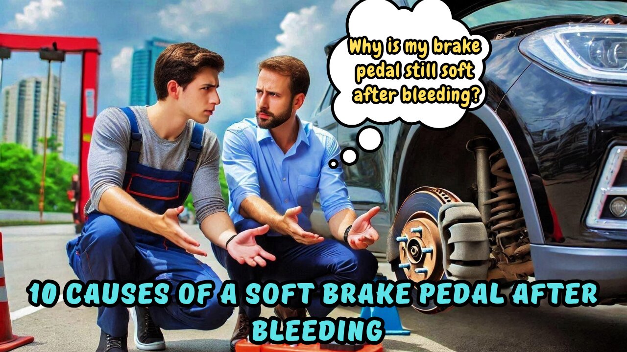 10 CAUSES OF A SOFT BRAKE PEDAL AFTER BLEEDING