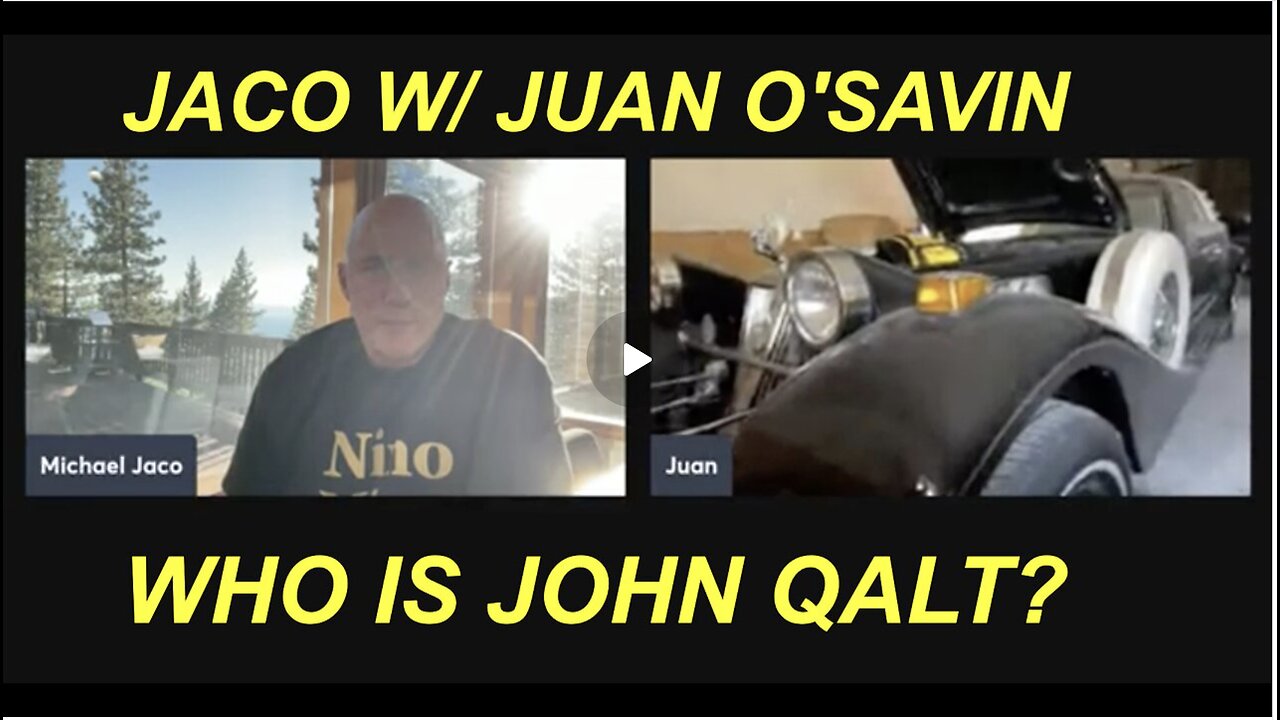 Juan insights on coming arrests, next level arrests coming & future events. WHO IS JOHN QALT?