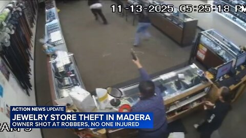 Jewelry Store Owner Sends Thieves RUNNING After Using His 2nd Amendment Right