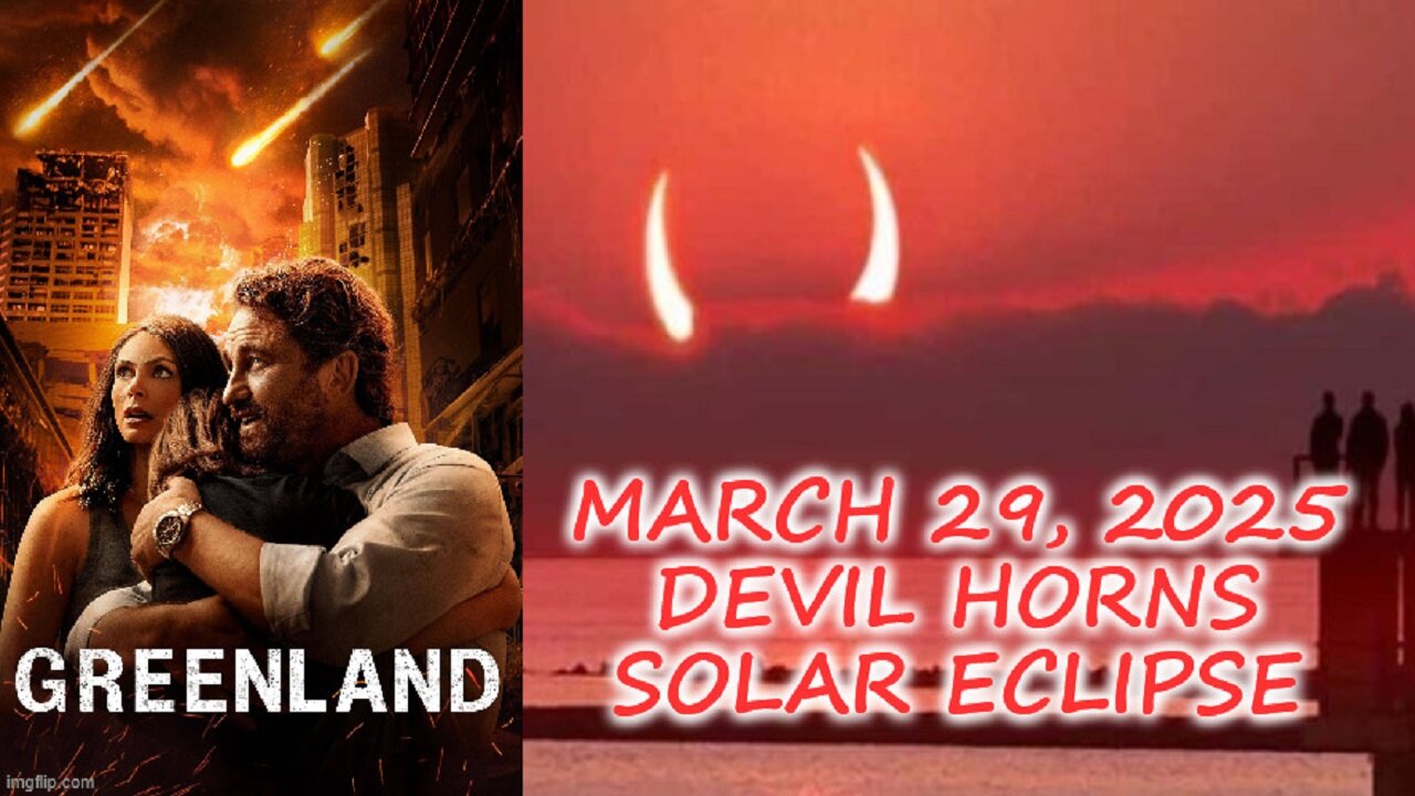 Rare March 29 Devil Horns Eclipse - The Big Picture