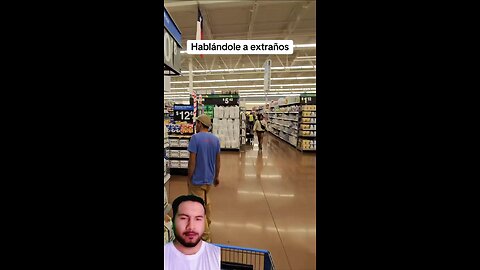 Broma en supermercado