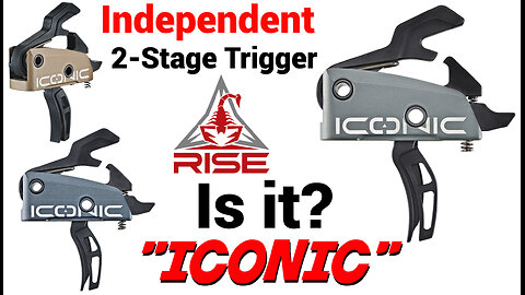 Iconic by Rise Armament - Independent 2 Stage Trigger