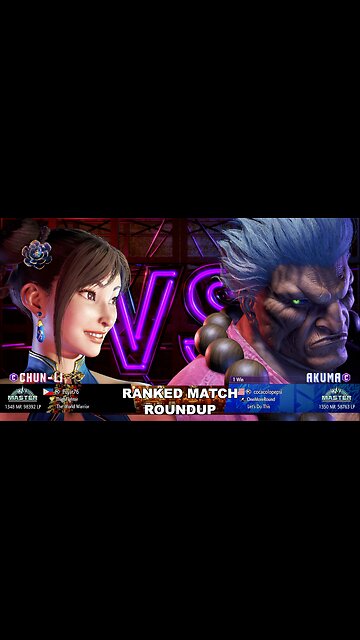 Kuya Kalbo SF6 Ranked Roundup. Chun Li Master Rank [Hori Fight Stick]