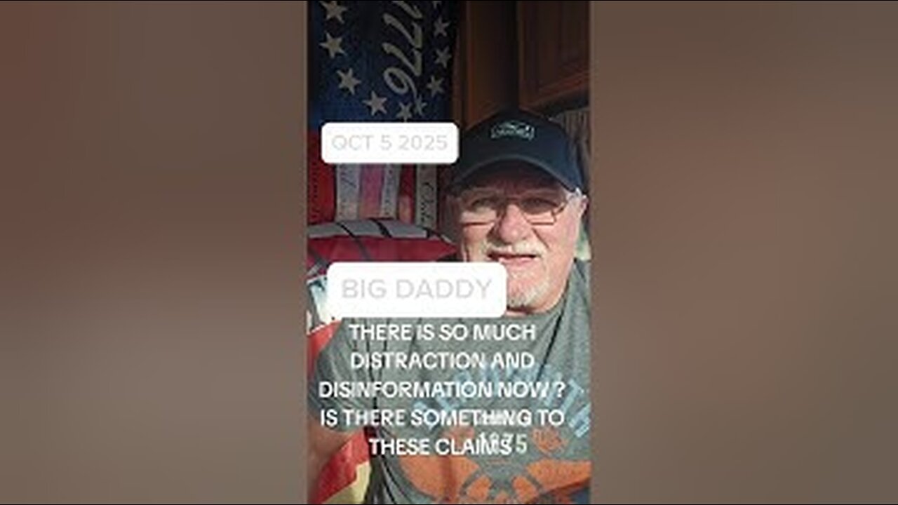 There Is So Much Distraction And Disinformation Now? Is There Something To These Claims