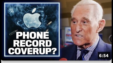 Roger Stone Calls Out Deep State & Apple For Coverup Operations In Wake Of Butler