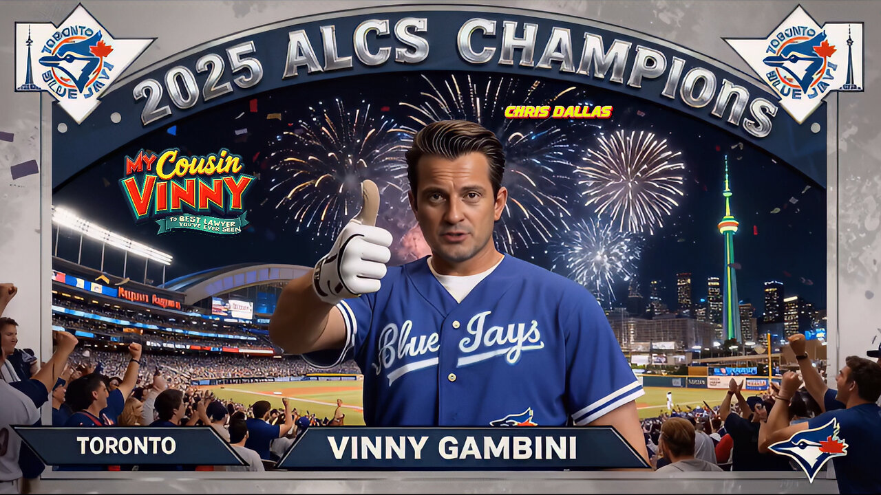 Jays Made History 2025 ALCS Champs! Vinny Was Front Row! Dodgers, Youre Next! Vinny Says Jay In 7!