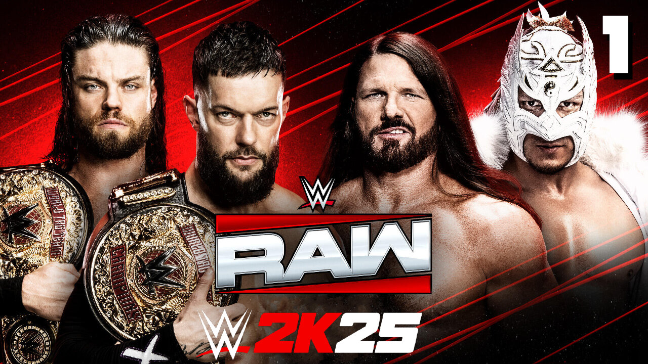 WWE 2K25 Raw October 20th 2025 - Match 1: WOW!