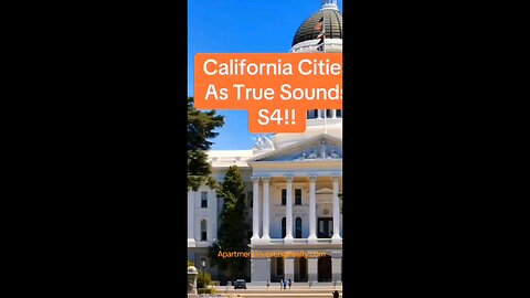 California Cities Sounds 😂