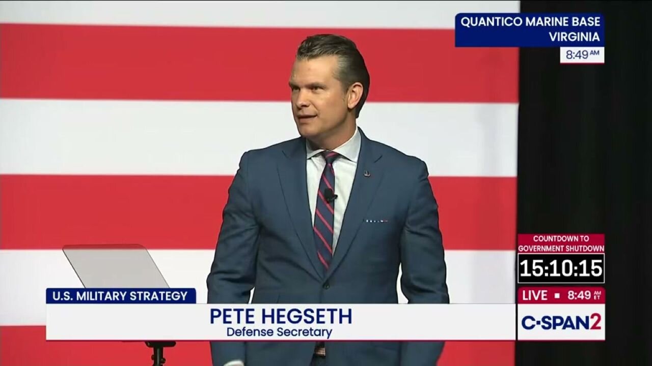 'We Are DONE With That Sh!t': SecWar Hegseth Goes Scorched Earth In Speech Ending War On Warriors