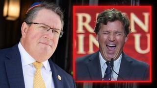 Rep. Randy Fine Says Tucker Carlson Is A Threat To Jews! The New Hitler!