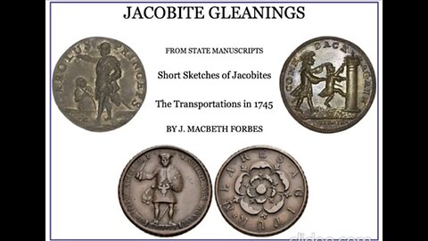 Jacobite GENOCIDE Of Dark Anglo-Saxons(Israelites) : JACOBITE GLEANINGS FROM STATE MANUSCRIPTS, Short Sketches Of Jacobites, The transportations in 1745.🕎Ezekiel 39,23-29 “THE HOUSE OF ISRAEL”