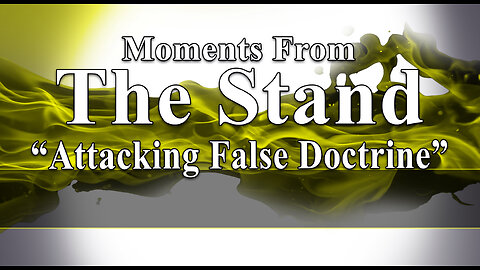 Moments From The Stand | Erik Meares