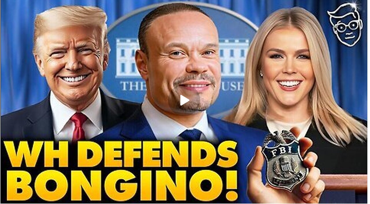 White House Reporters Shout About Dan Bongino At The FBI, Trump’s Press Secretary Fires Back