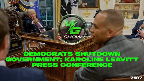 Democrats Shutdown Government; Karoline Leavitt Press Conference