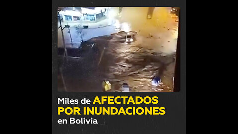 16 fallecidos por lluvias e inundaciones en Bolivia