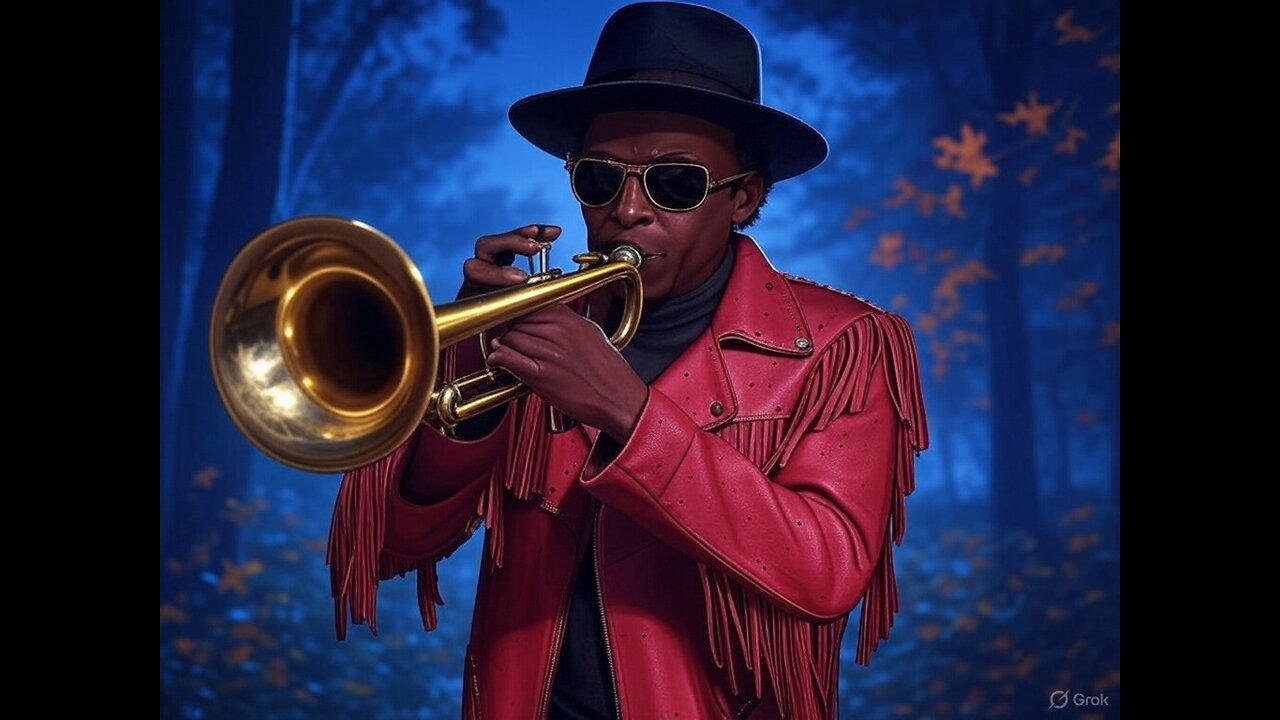 Lofi Jazz: Miles Davis Tribute -- Miles in the Forest -- AI Generated Images!