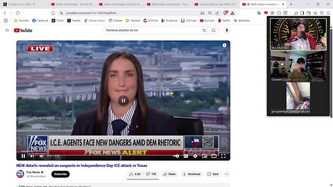 I.C.E. Deputy-ette on FawkesNews for False Flag...WTF Is THAT?