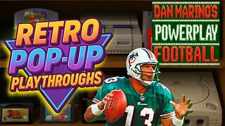 Recovered Sega Channel Finds - The Canceled Dan' Marino's Power Play Football