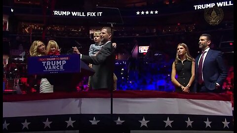 President Trump's Pre-Inaugural Victory Rally Celebration in Washington DC at Capitol One Arena 1.19.2025