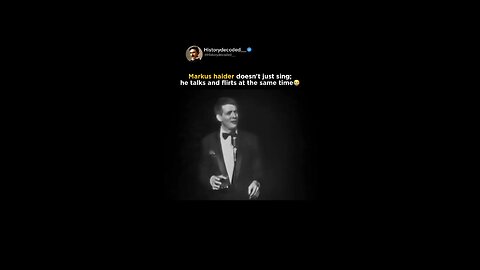 Markus haider flirting and sing at the same time