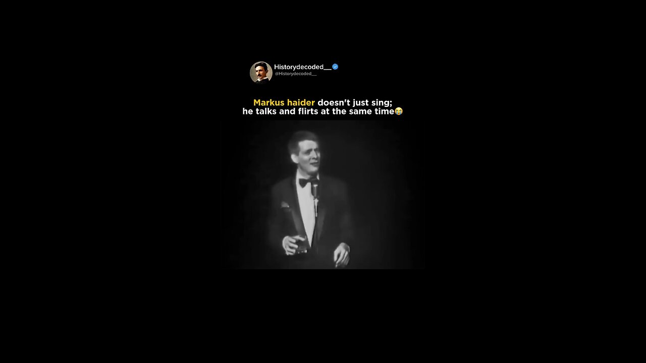Markus haider flirting and sing at the same time