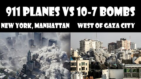 911 PLANES vs 10-7 BOMBS