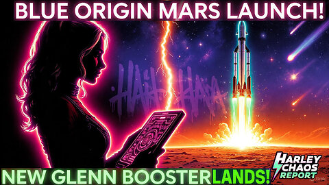 BLUE ORIGIN’S MARS MISSION SUCCESS! New Glenn Booster Lands for FIRST TIME!