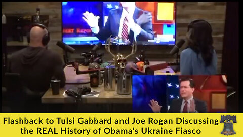 Flashback to Tulsi Gabbard and Joe Rogan Discussing the REAL History of Obama's Ukraine Fiasco